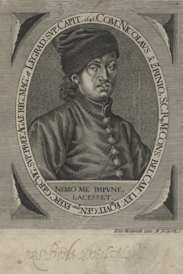 Elias Widemann Zrínyi Miklós portréja 1646-ból | Wikimedia Commons