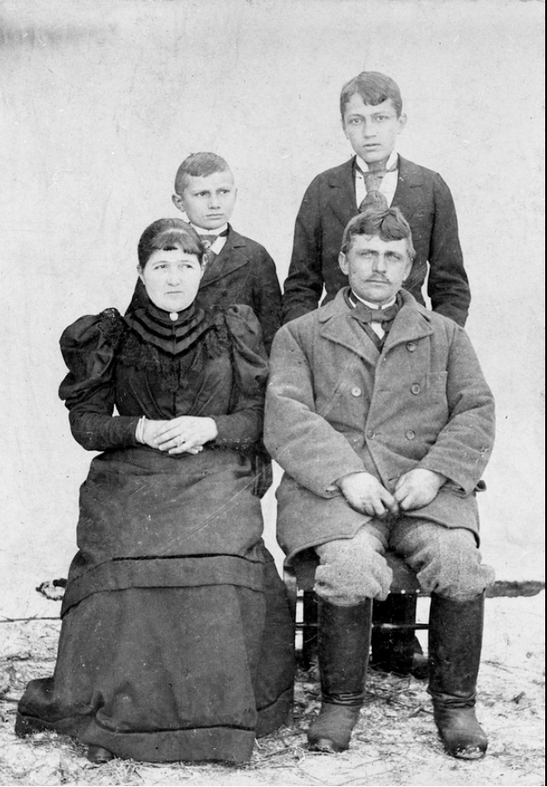 Az Ady család 1890 körül