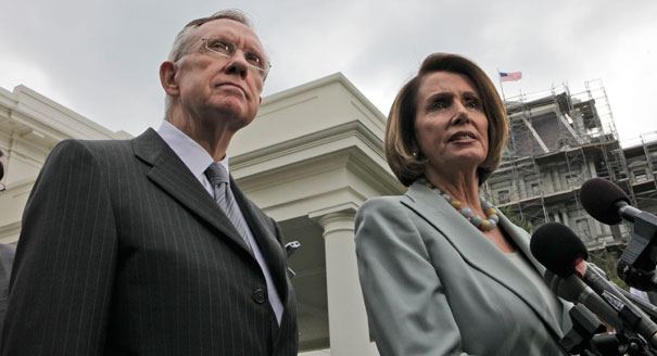 110726 harry reid nancy pelosi 605 ap